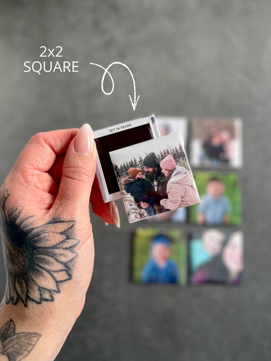 2x2 Custom Photo Magnet